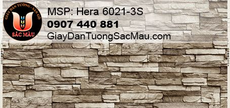 giấy dán tường giả đá