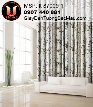 giấy dán tường giả gỗ